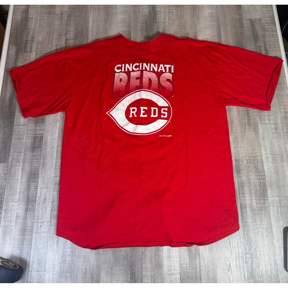 Vintage 1994 Cincinnati Reds Artex Jersey Shirt Red Mens Size 2XL MLB Baseball
